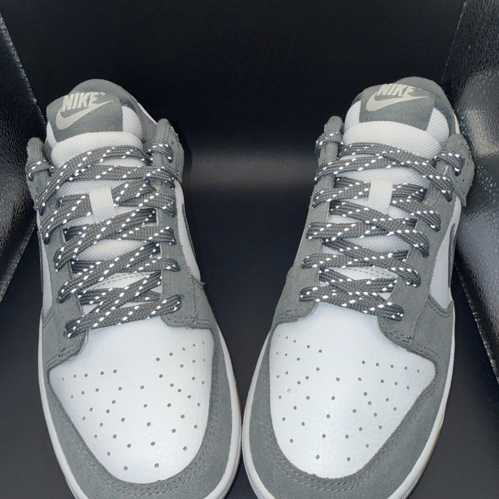 Size 7 - Nike Dunk Low Smoke Grey Gum, AFV0389-100, Clean, No Box, Gently Worn